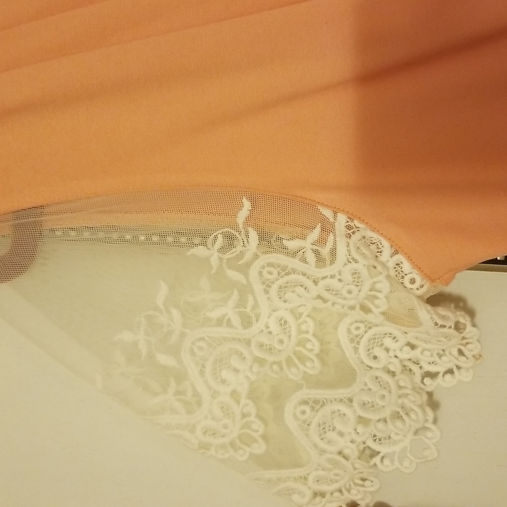 NEW! Peach formal maxi dress - Picture 4 of 5